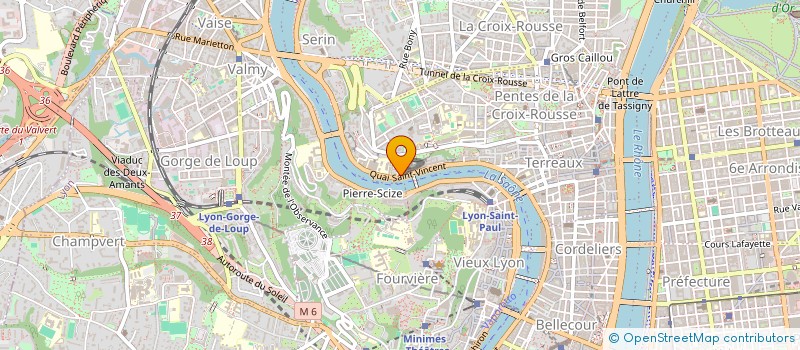 localisation de l'entreprise TLM HOLDING à LYON