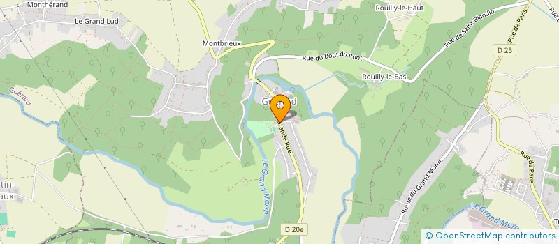 localisation de l'entreprise TLM SCI  COULOMMES