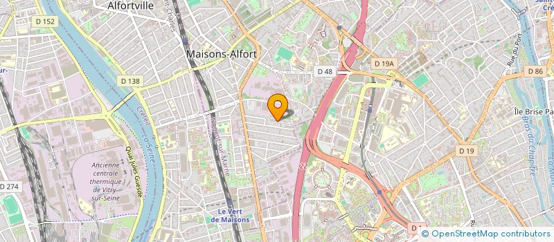 localisation de l'entreprise TLM TRANSPORT  MAISONS-ALFORT
