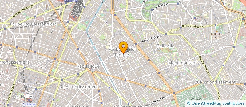 localisation de l'entreprise TLM VOYAGES - AFAT  PARIS