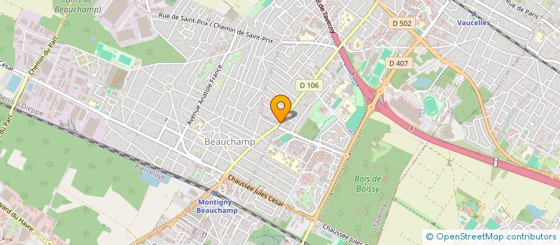 localisation de l'entreprise TLMC  TAVERNY