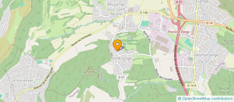 localisation de l'entreprise TLMC à THIONVILLE