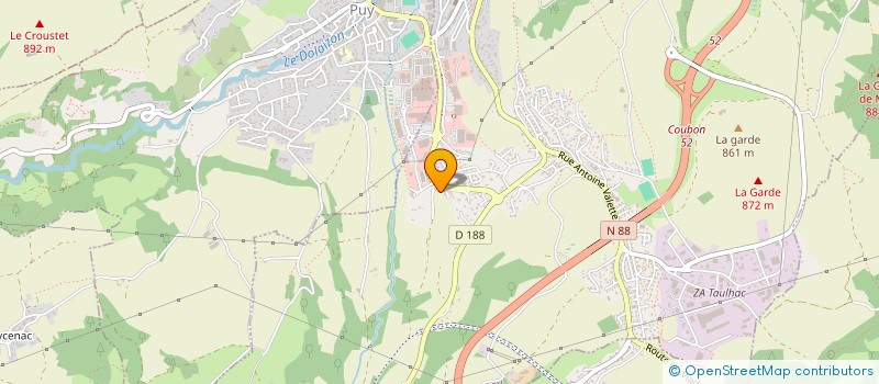 localisation de l'entreprise TLMCS  LE PUY-EN-VELAY