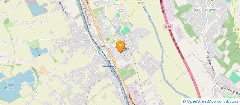 localisation de l'entreprise TLMJ  SAINT-JORY