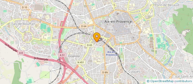 localisation de l'entreprise TLMJ (TRANSPORT LOUISE MARIE JEANNE) à AIX-EN-PROVENCE
