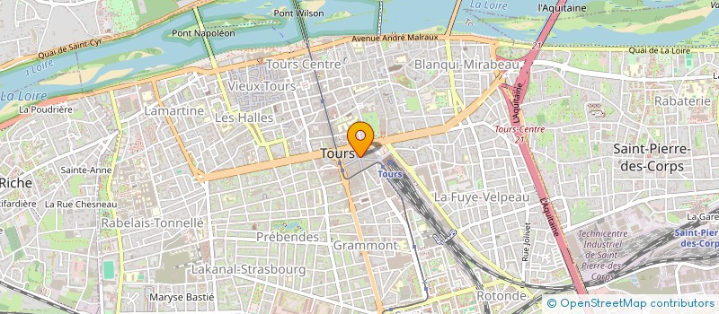 localisation de l'entreprise TLN FLASH  TOURS