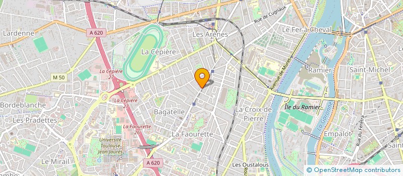 localisation de l'entreprise TLP à TOULOUSE