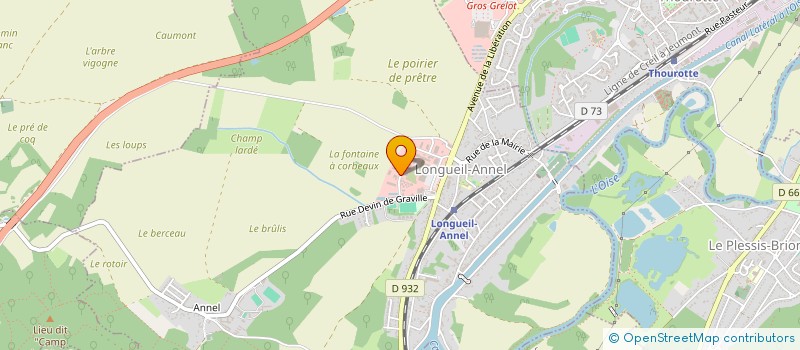 localisation de l'entreprise TLPF HOLDING  LONGUEIL-ANNEL