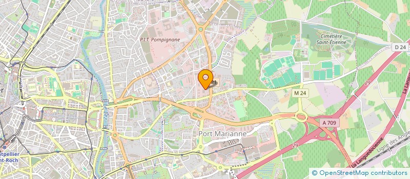 localisation de l'entreprise TLPJ  MONTPELLIER