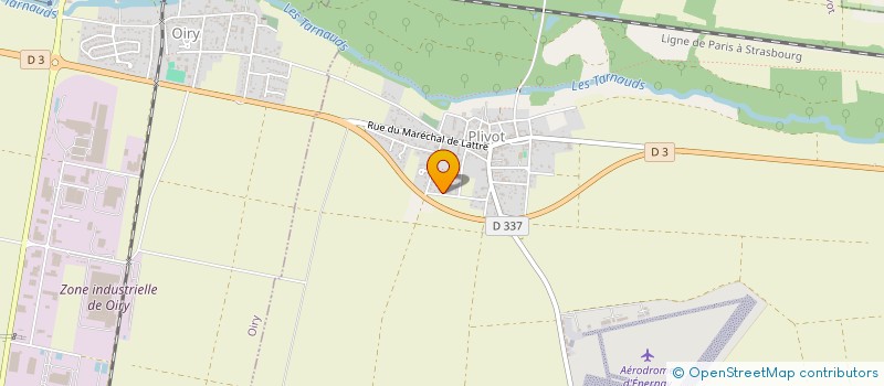 localisation de l'entreprise TLR  PLIVOT