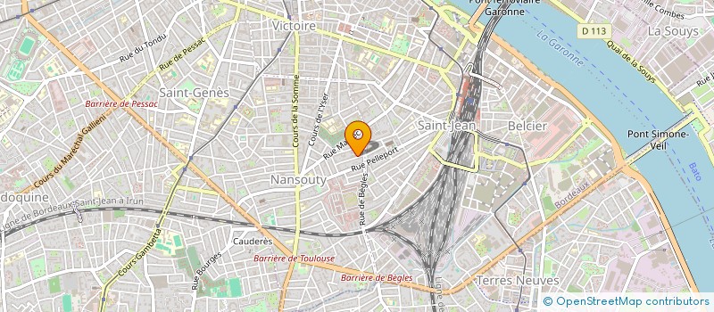 localisation de l'entreprise TLR GROUPE  BORDEAUX