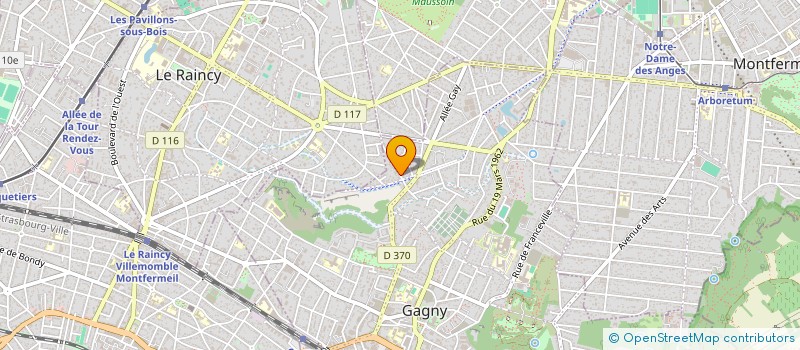 localisation de l'entreprise TLR HOLDING  GAGNY