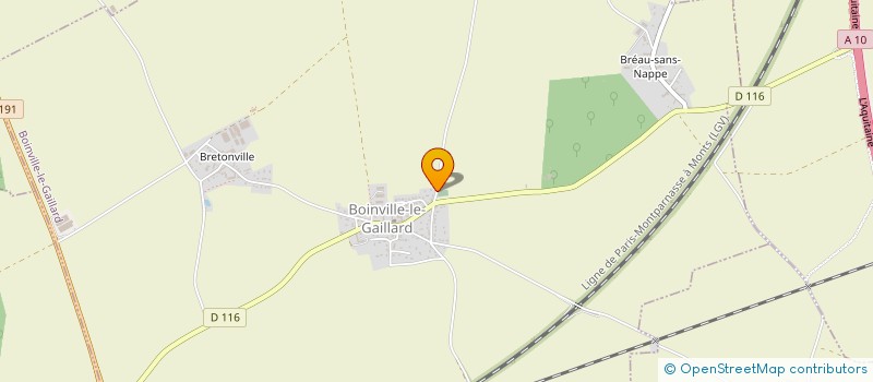 localisation de l'entreprise TLR OCCAS  BOINVILLE-LE-GAILLARD