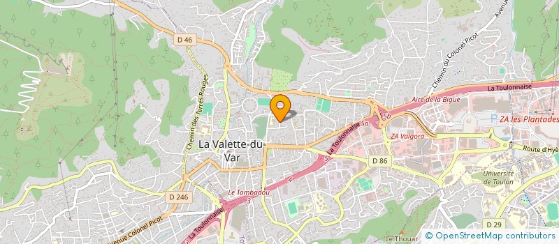 localisation de l'entreprise TLRACING  LA VALETTE-DU-VAR