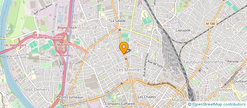 localisation de l'entreprise TLS 2  TOULOUSE