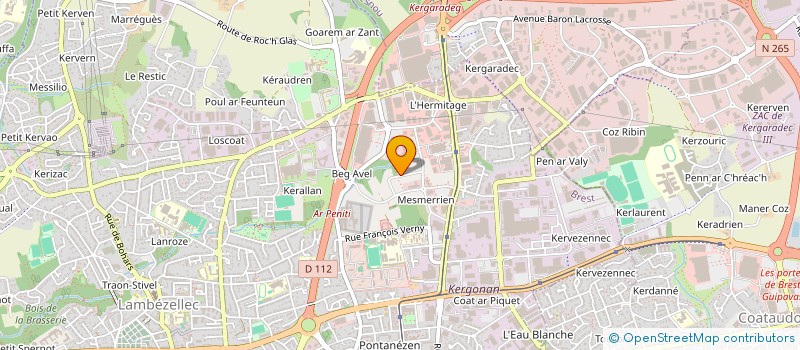 localisation de l'entreprise TLS à BREST