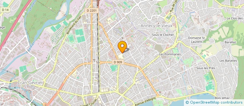 localisation de l'entreprise TLS à ANNECY