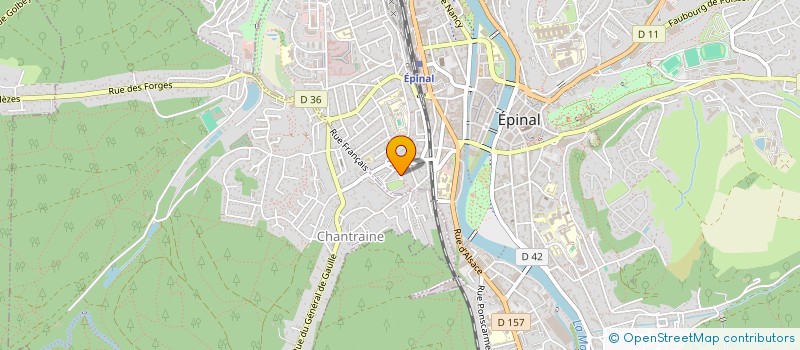 localisation de l'entreprise TLS  EPINAL