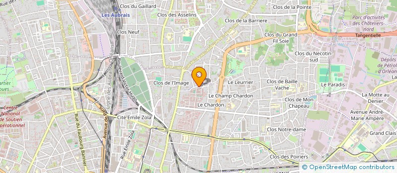 localisation de l'entreprise TLS à ORLEANS