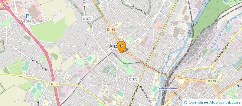 localisation de l'entreprise TLS AGECO  ANZIN