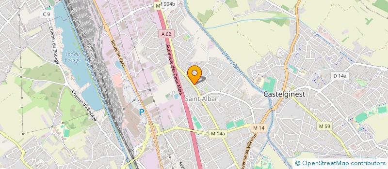localisation de l'entreprise TLS BURGER à SAINT-ALBAN