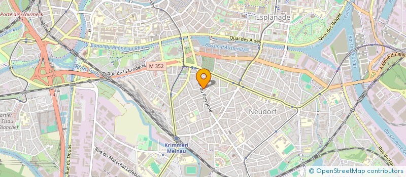 localisation de l'entreprise TLS CONSULTING à STRASBOURG