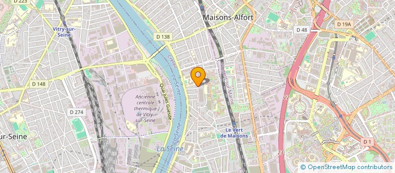 localisation de l'entreprise TLS DECO à ALFORTVILLE