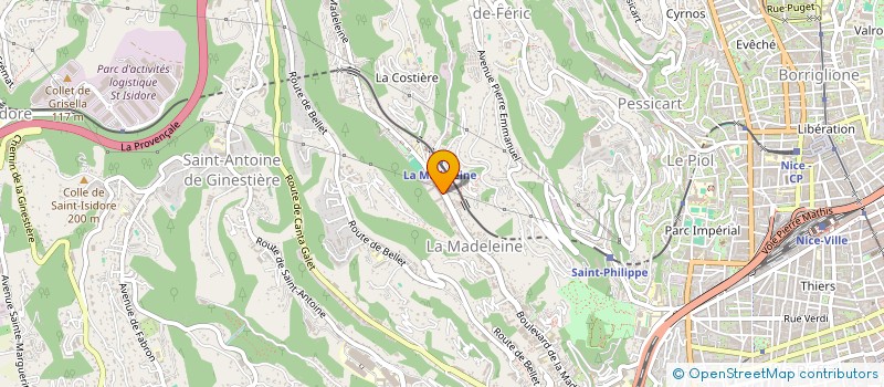 localisation de l'entreprise TLS ETANCHEITE à NICE