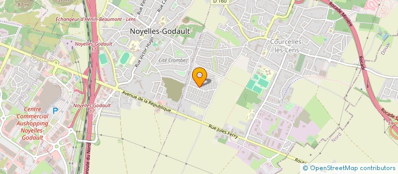 localisation de l'entreprise TLS FORMATION  COURCELLES-LES-LENS