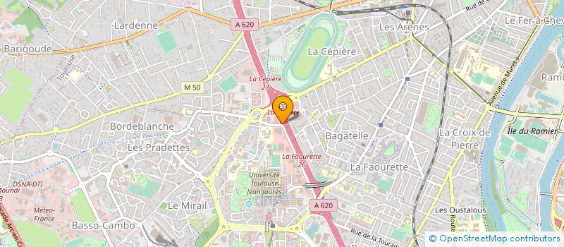 localisation de l'entreprise TLS FRANCE à TOULOUSE