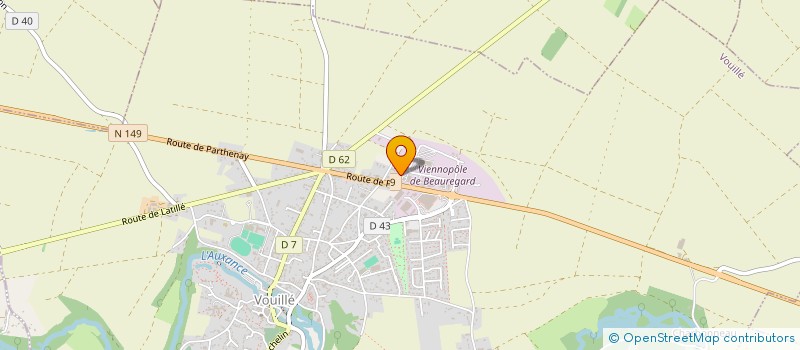 localisation de l'entreprise TLS IMMO à VOUILLE