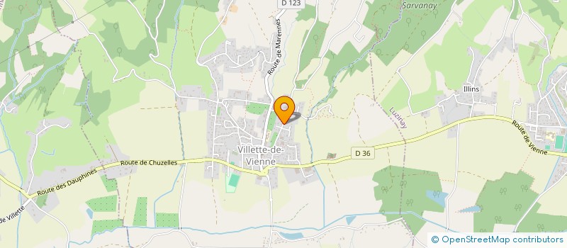 localisation de l'entreprise TLS IMMO  VILLETTE-DE-VIENNE