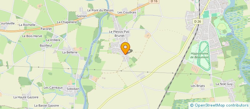 localisation de l'entreprise TLS IMMO  NORT-SUR-ERDRE