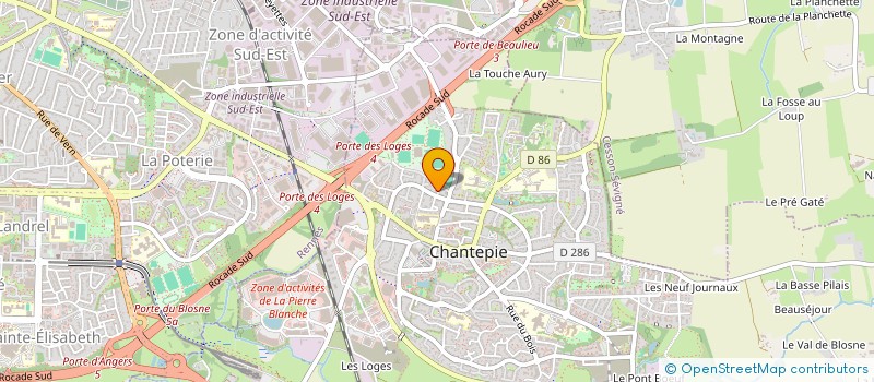 localisation de l'entreprise TLS JT PATRIMOINE  CHANTEPIE