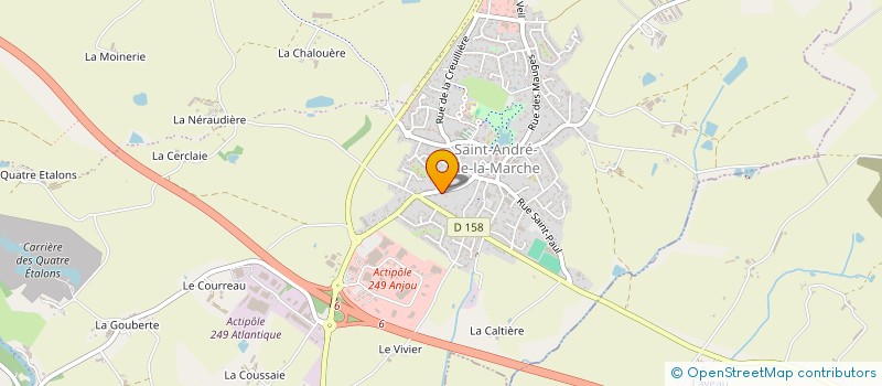 localisation de l'entreprise TLS MOTO à SEVREMOINE