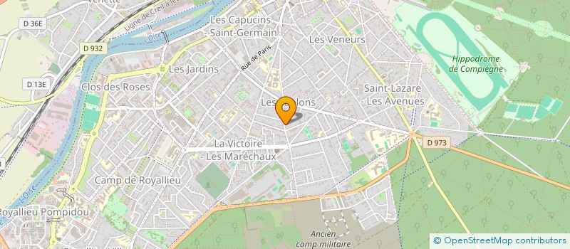 localisation de l'entreprise TLS SOCIETY  COMPIEGNE