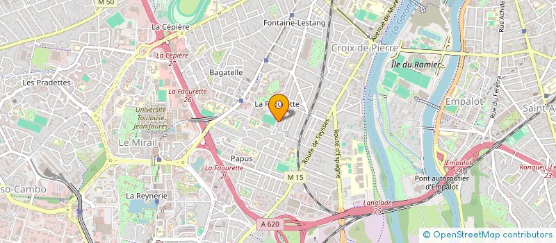 localisation de l'entreprise TLS TOITURE  TOULOUSE