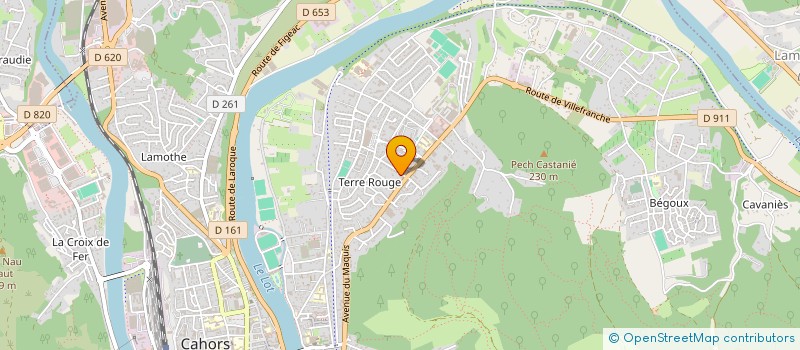 localisation de l'entreprise TLS TRANSPORT LOT SERVICES  CAHORS