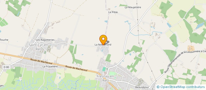 localisation de l'entreprise TLSA  VILLENEUVE-EN-RETZ