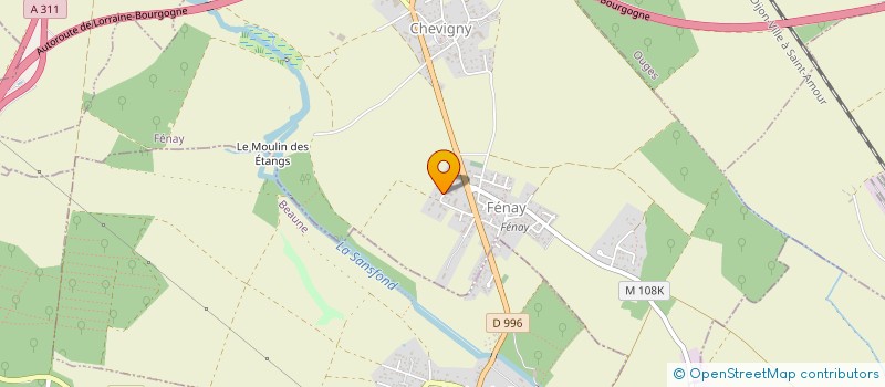 localisation de l'entreprise TLSE  FENAY