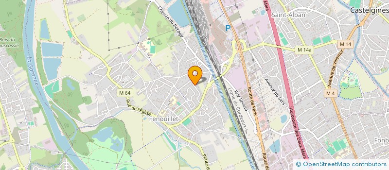 localisation de l'entreprise TLSE IMMO  FENOUILLET