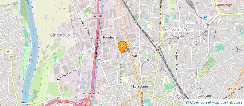 localisation de l'entreprise TLSE TRANSPORTS à TOULOUSE