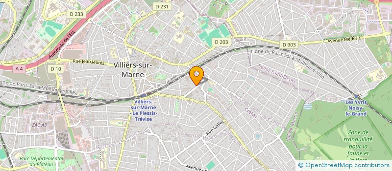 localisation de l'entreprise TLSI  VILLIERS-SUR-MARNE