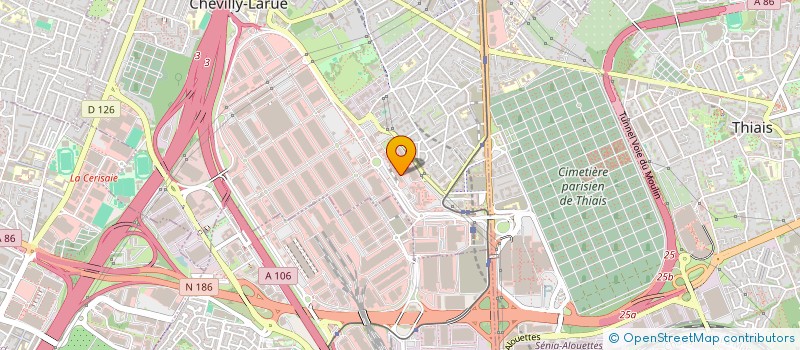 localisation de l'entreprise TLT  CHEVILLY-LARUE