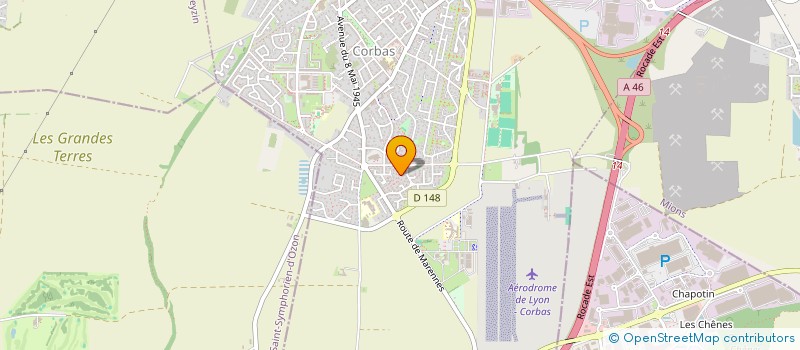 localisation de l'entreprise TLT à CORBAS