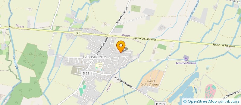 localisation de l'entreprise TLT CONFORT  LABASTIDETTE