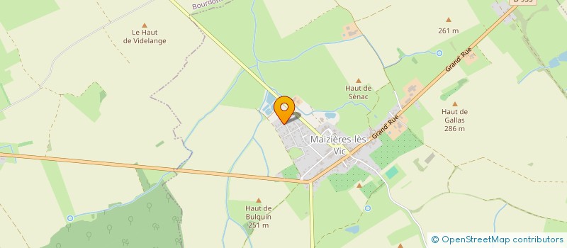 localisation de l'entreprise TLT EXPRESS 2  MAIZIERES-LES-VIC