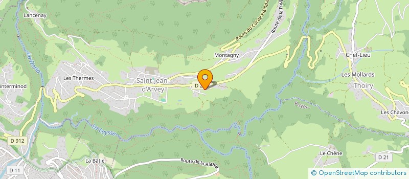 localisation de l'entreprise TLT73  SAINT-JEAN-D'ARVEY