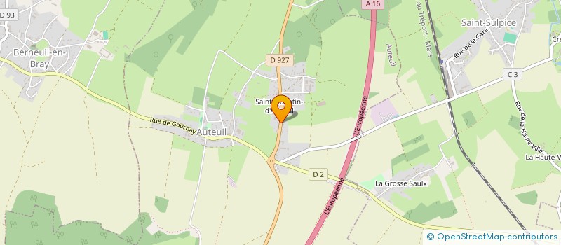 localisation de l'entreprise TLTT à AUTEUIL