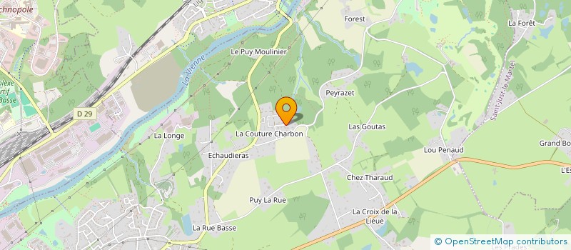 localisation de l'entreprise TLTV IMMO INVEST à PANAZOL